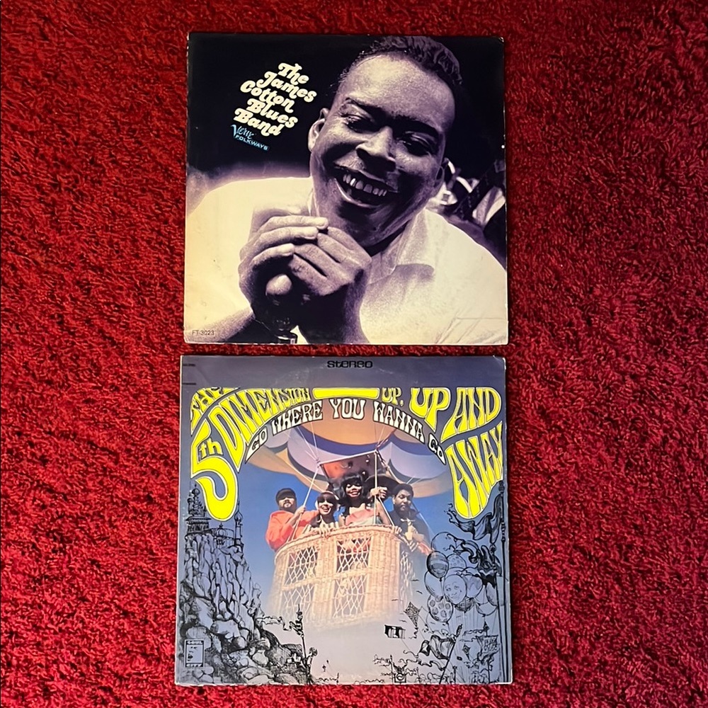 Vintage Jazz and Soul Vinyl Records